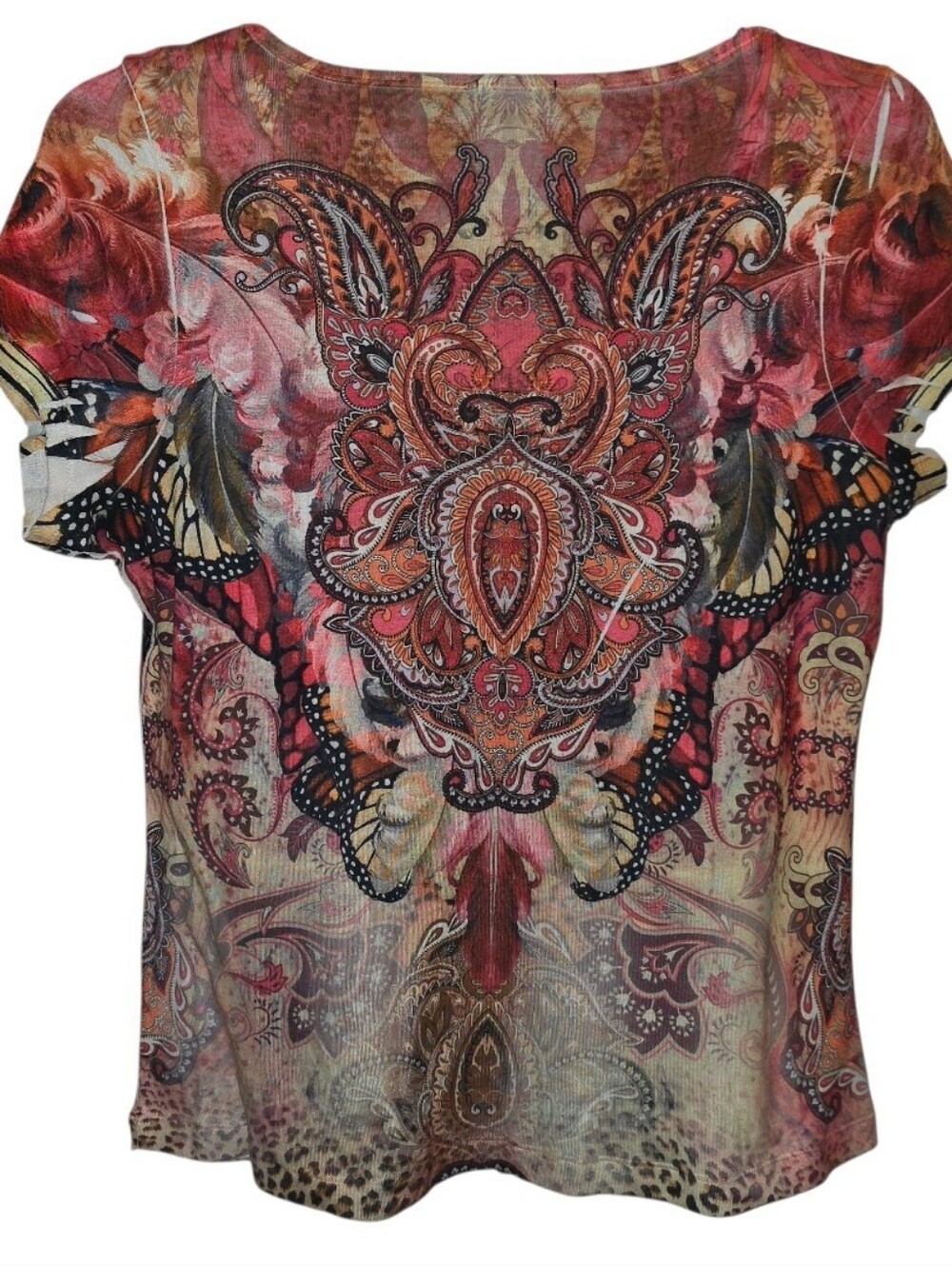 Apt. 9 Short Sleeve Blouse Size XL - Picture 3 of 6
